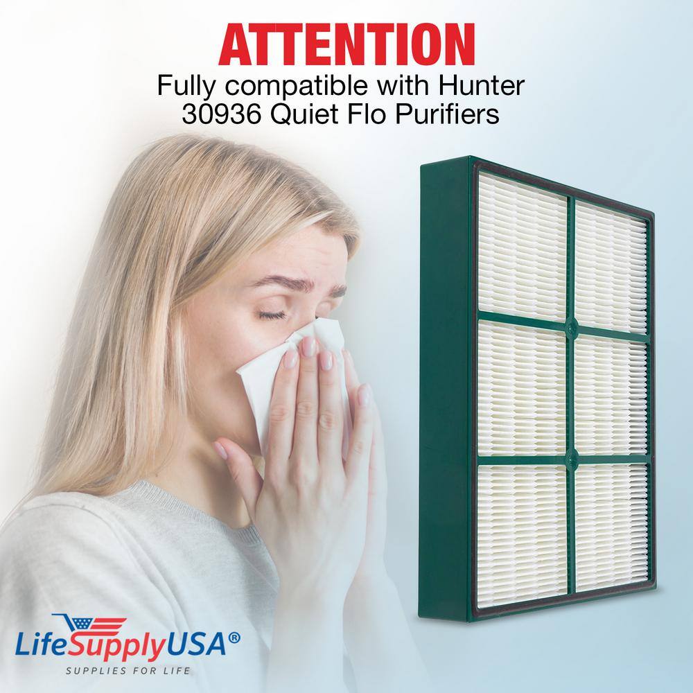 True HEPA Filter Replacement Compatible with Hunter Quiet Flo - Hercitys