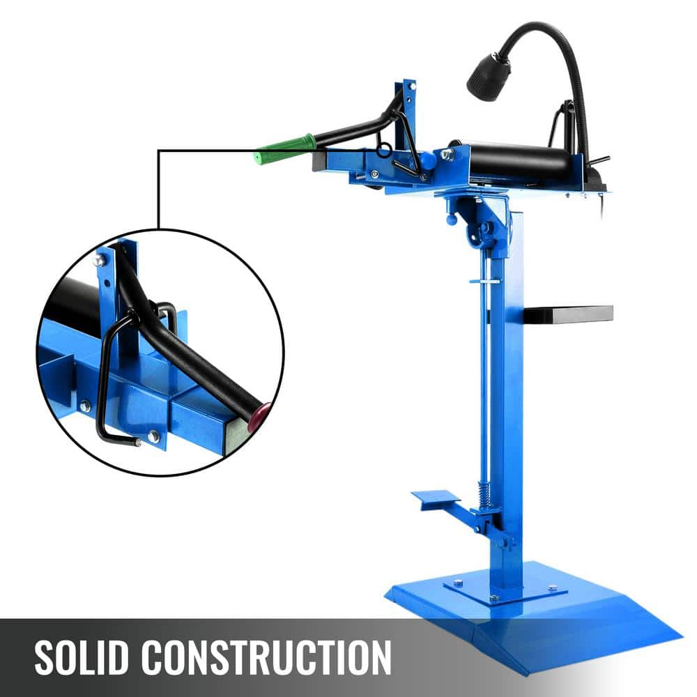 Manual Tire Spreader Portable Tire Changer with Stand Adjustable LED Light Tire Spreader Tool for Light Truck and Car - Hercitys