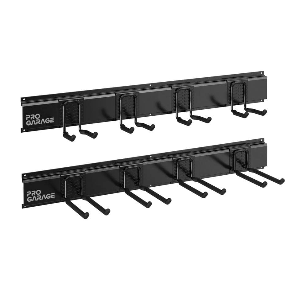 ProGarage 32 in. L Garage Hanging Track Storage System (2-Pack) - Hercitys
