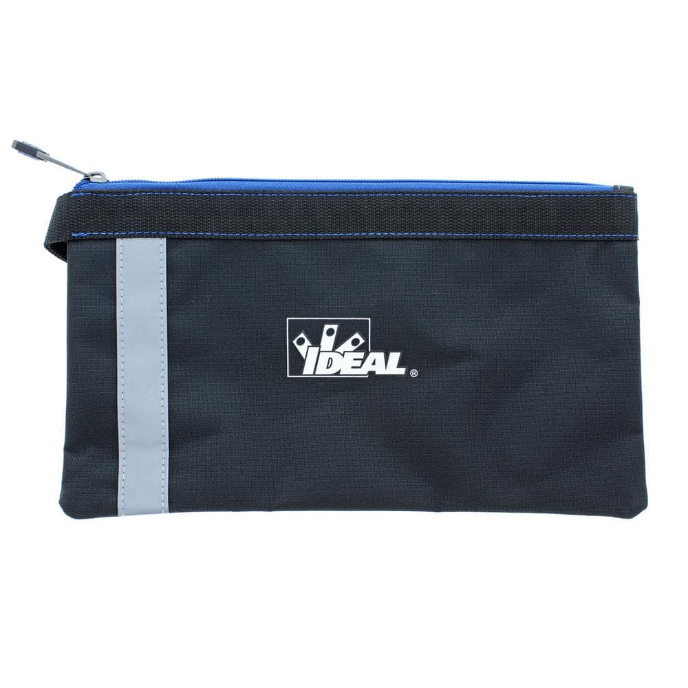 Zipper Bag, Flat Pouch 12.5 in. x 7 in. x 0.5 in. - Hercitys