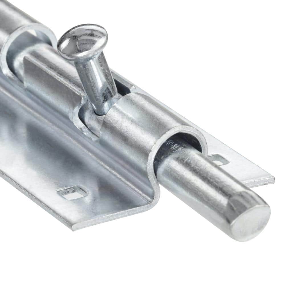 6 in. Zinc-Plated Heavy-Duty Barrel Bolt - Hercitys