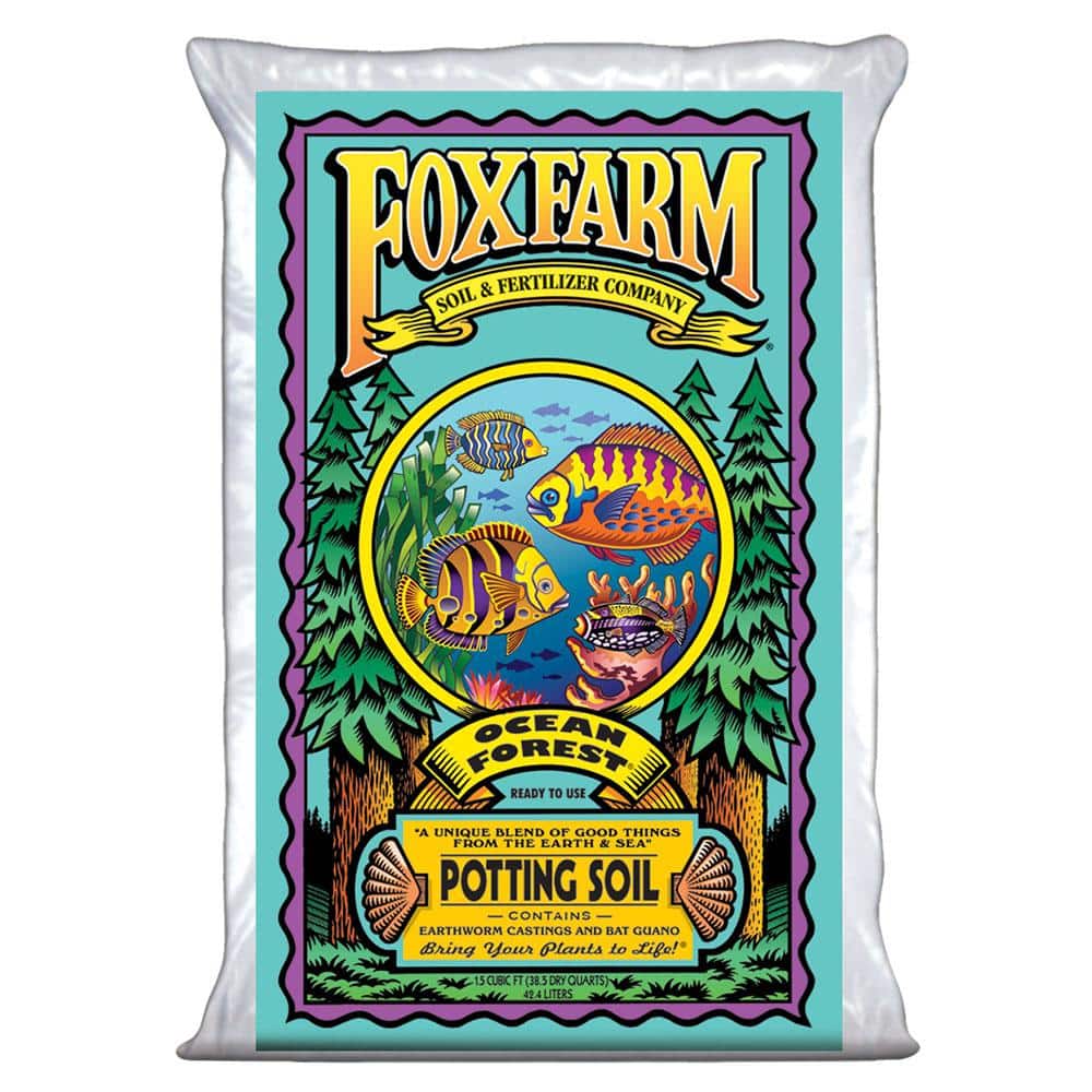 Ocean Forest 40 lbs. 6.3-6.8 pH Plant Garden Potting Soil Mix - Hercitys