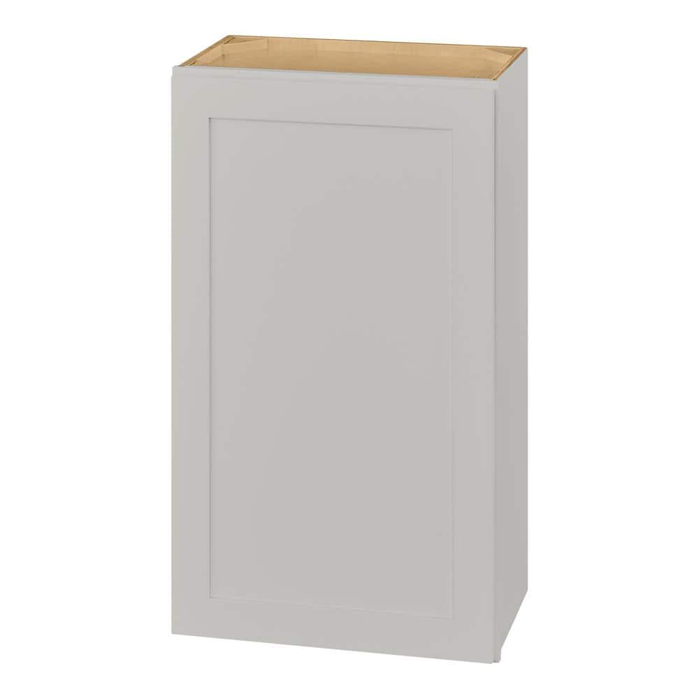 Avondale 21 in. W x 12 in. D x 36 in. H Ready to Assemble Plywood Shaker Wall Kitchen Cabinet in Dove Gray - Hercitys