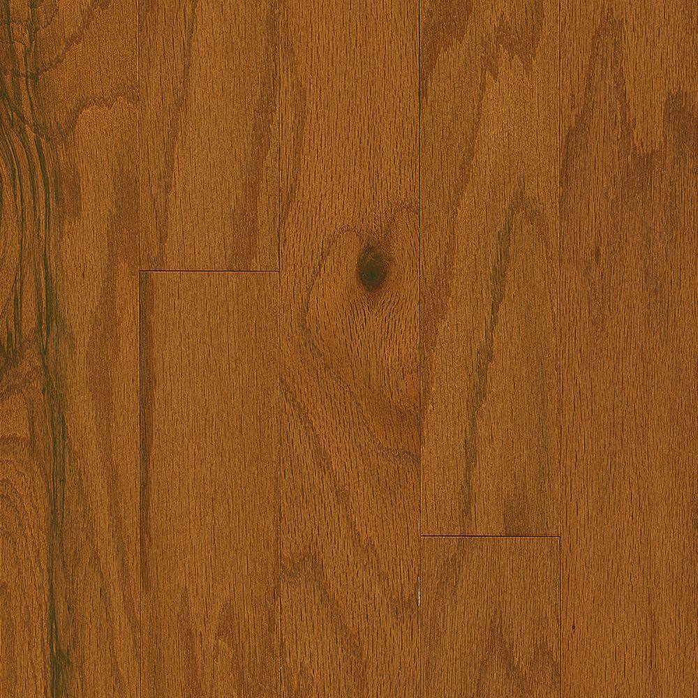 Plano Twist Gunstock Oak 3/8 in. T x 5 in. W T+G Smooth Engineered Hardwood Flooring (28 sq.ft./ctn) - Hercitys