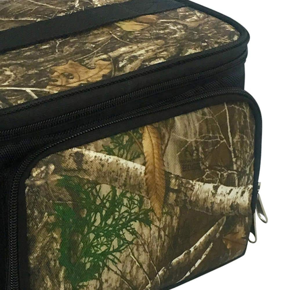 6 Can Insulated Camo Soft-Side Cooler Bag with Hard Liner - Hercitys