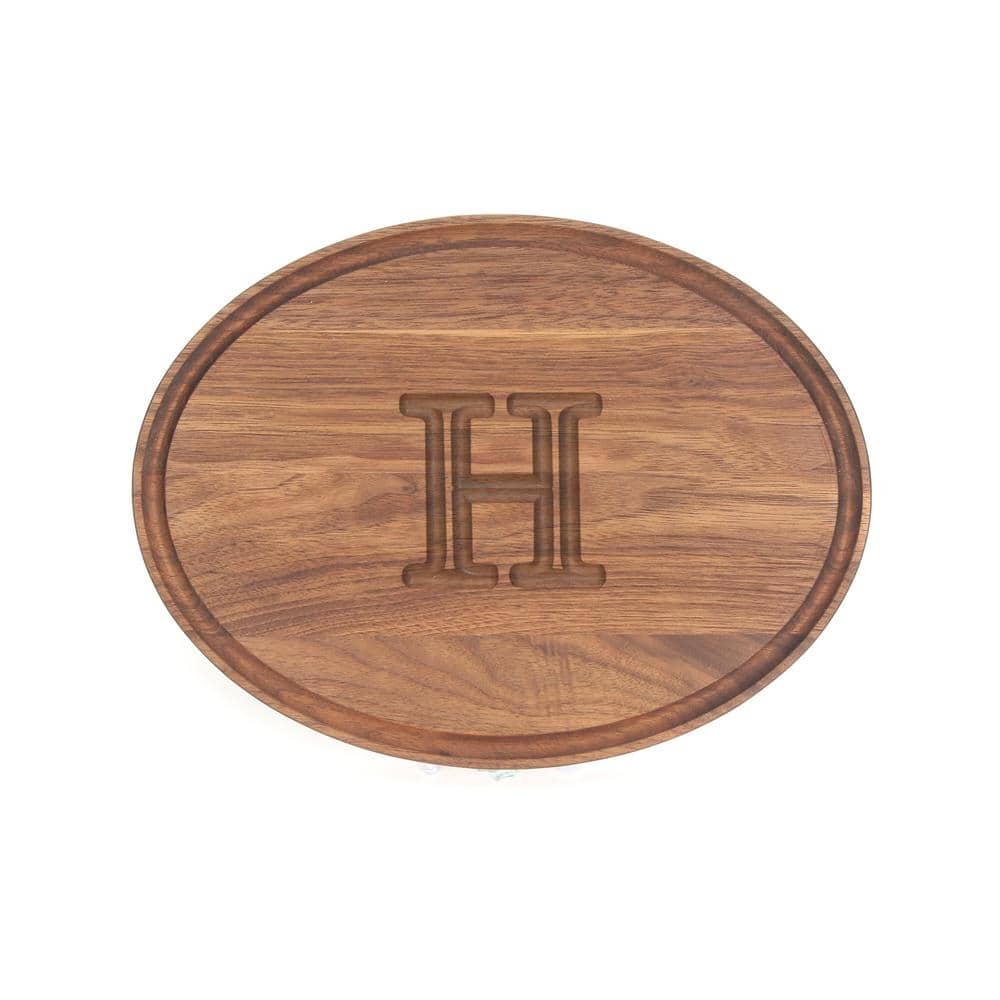 Oval Walnut Cheese Board H - Hercitys