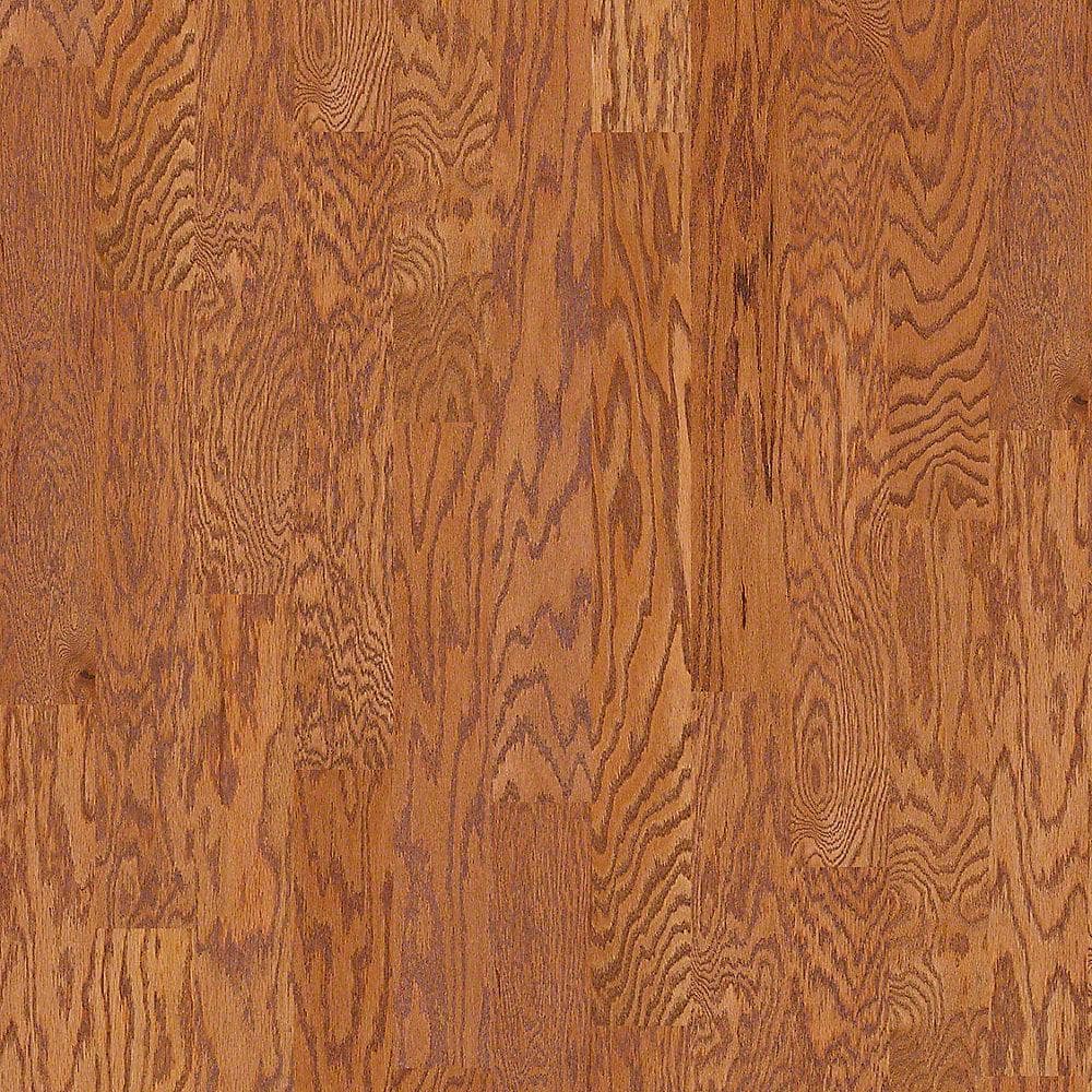 Bradford 5 Sunset Red Oak 3/8 In. T X 5 in. W Tongue and Groove Smooth Engineered Hardwood Flooring (23.66 sq.ft./case) - Hercitys