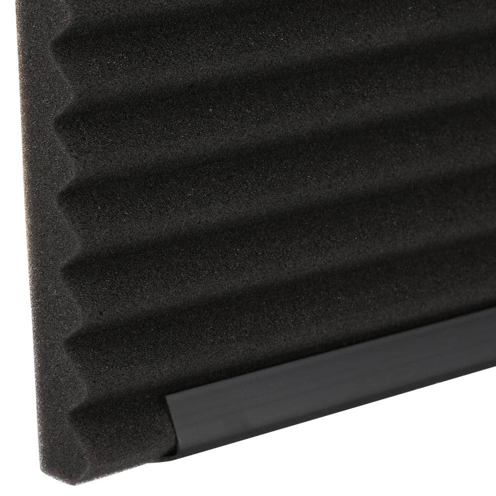 9 in. x 18 in. Foam Insulating Side Panels for Air Conditioners (2-Pack) - Hercitys