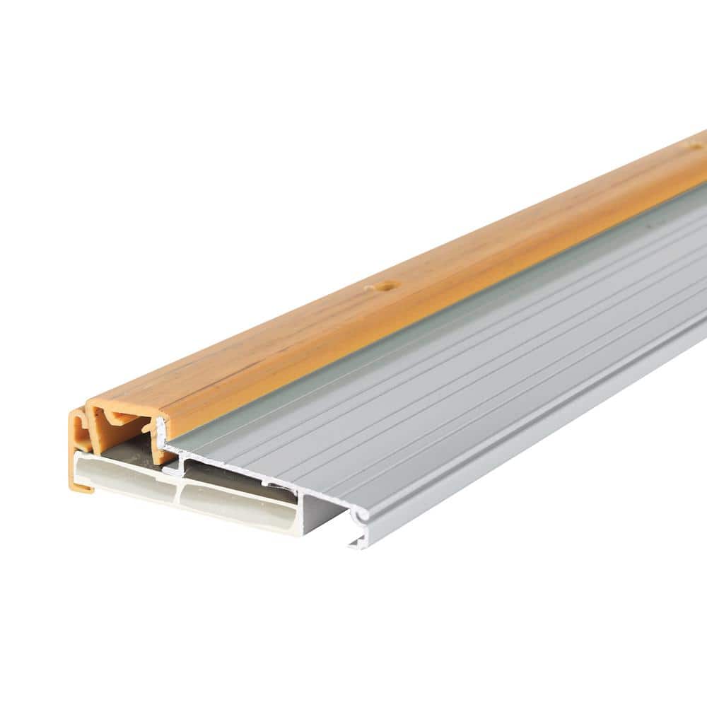 Adjustable Height 4-1/2 in. x 32 in. Aluminum Threshold - Hercitys