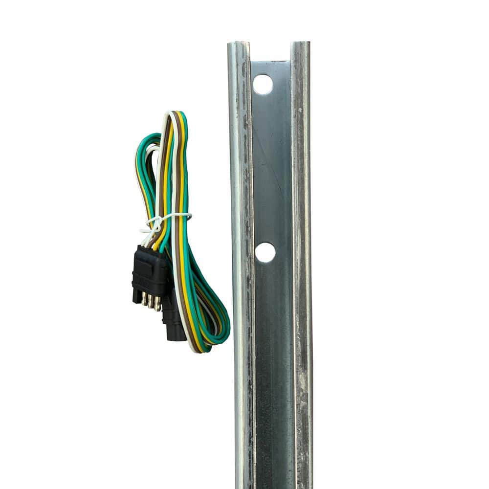 Galvanized 2 ft. Kit Trailer Tongue Extension Hitch - Hercitys