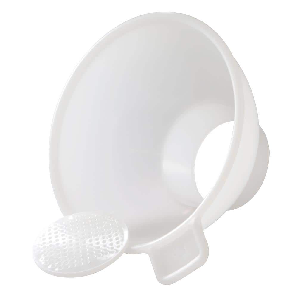 Multi-Purpose Plastic Funnel Set with Mini-Funnel and Canning Funnel (Set of 7) - Hercitys