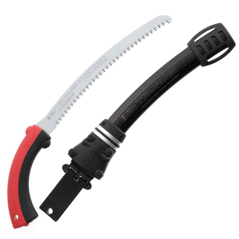 TSURUGI 11 in. Curved Large Teeth Hand Saw - Hercitys