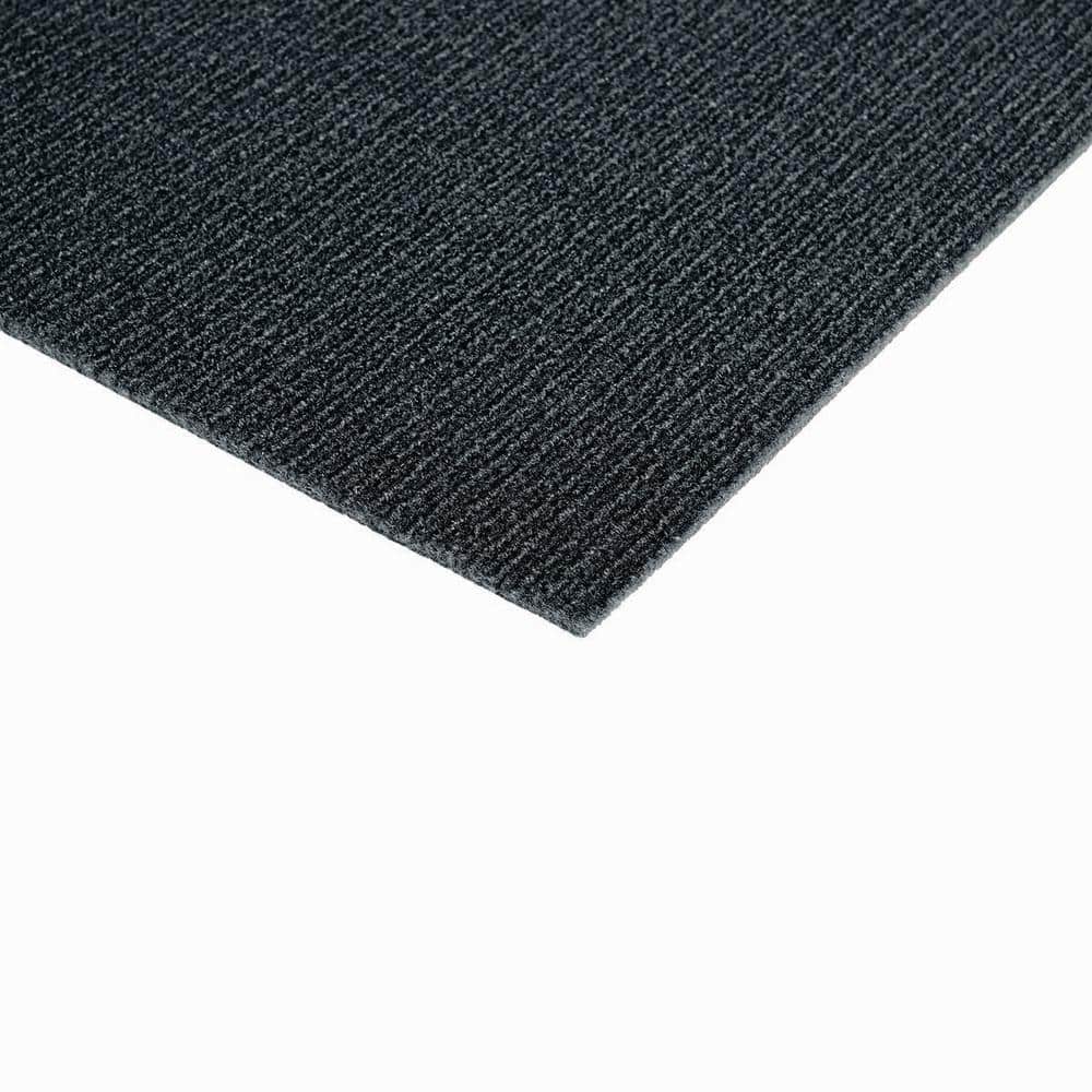 Willingham – Charcoal – Gray Residential 18 x 18 in. Peel and Stick Carpet Tile Square (36 sq. ft.) - Hercitys