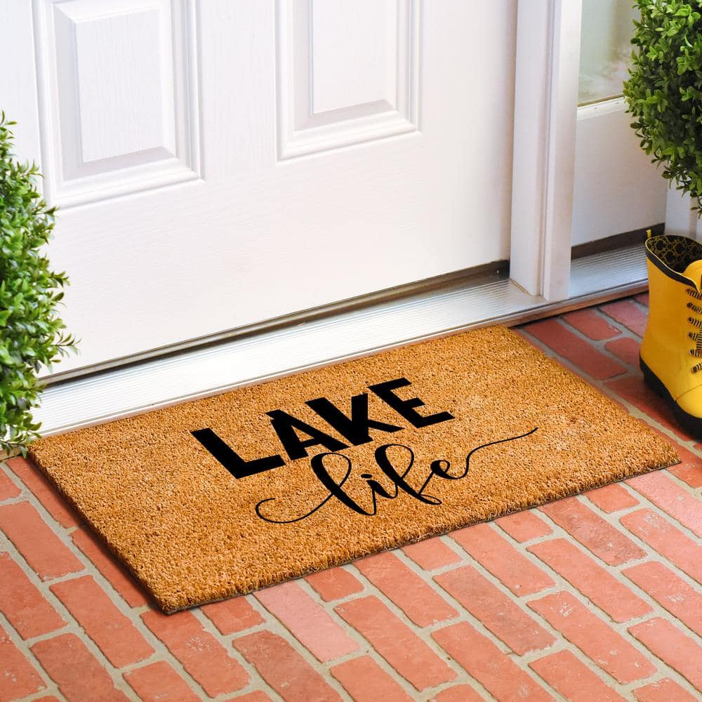 Lake Life Doormat, 24″ x 36″ - Hercitys