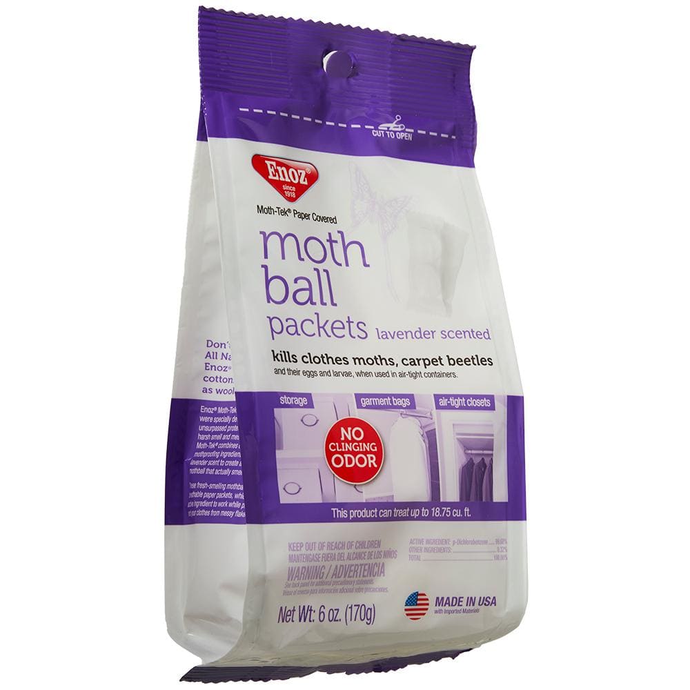 6 oz. Moth Ball Packets in Lavender Scented - Hercitys