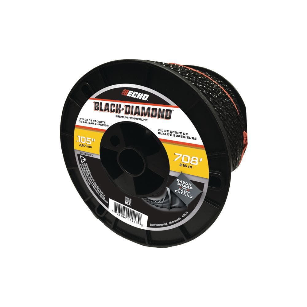 Black Diamond 0.105 in. x 708 ft. Medium Trimmer Line Spool - Hercitys
