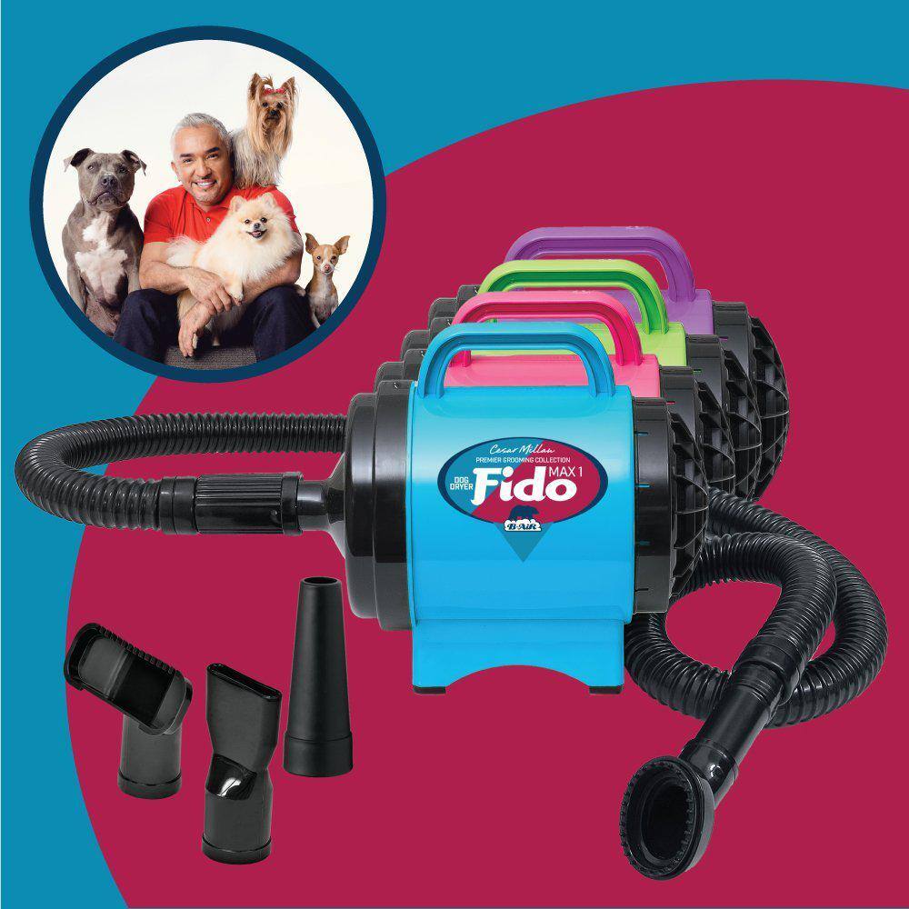 Cesar Millan Collection 2 HP Fido Max 1 Pet Grooming Dog Dryer in Hot Pink - Hercitys