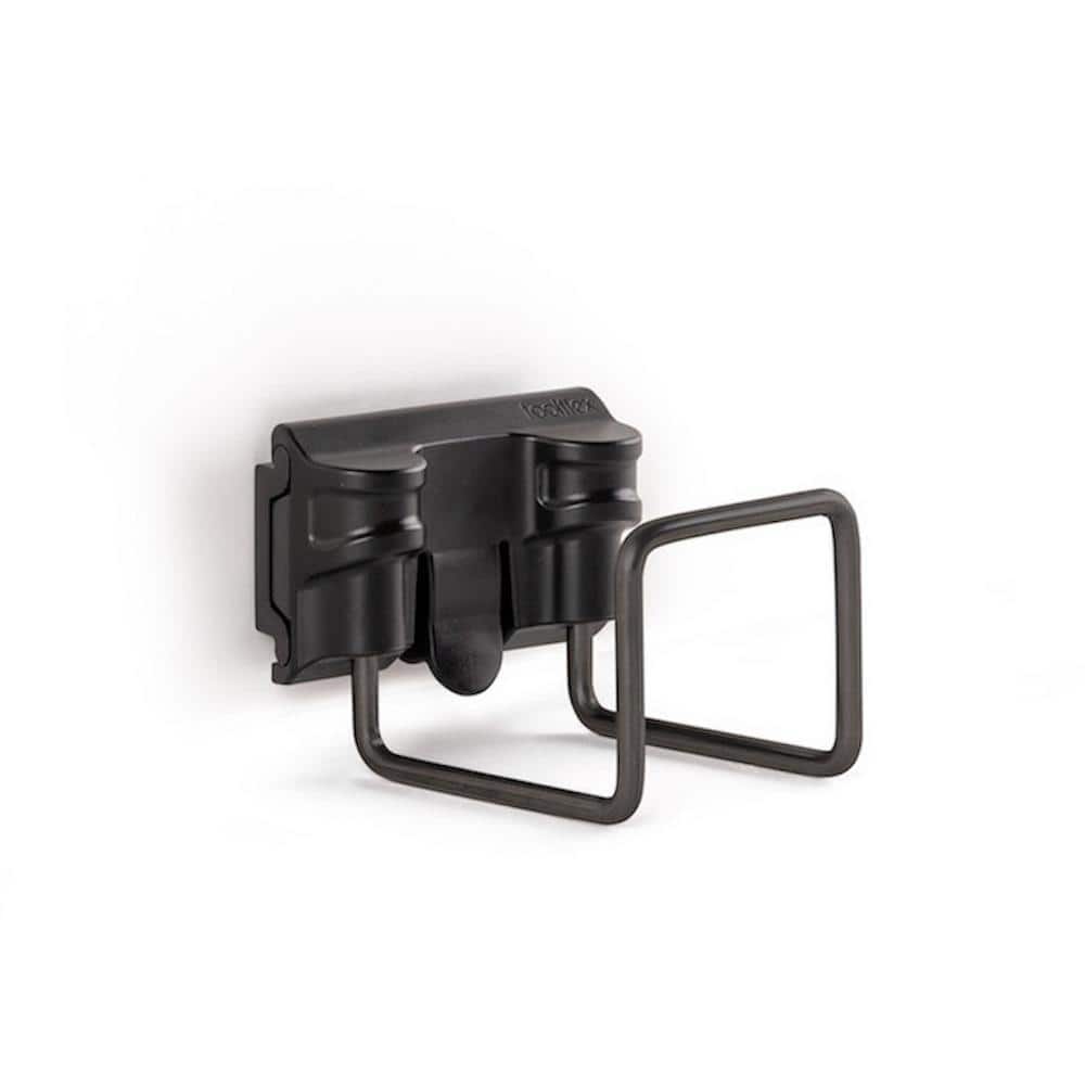 Heavy Duty Wall Mounted Electric Cord Track System Accessory 3 in. by 3 in. for 100 ft Cord – Black Galvanized Steel - Hercitys