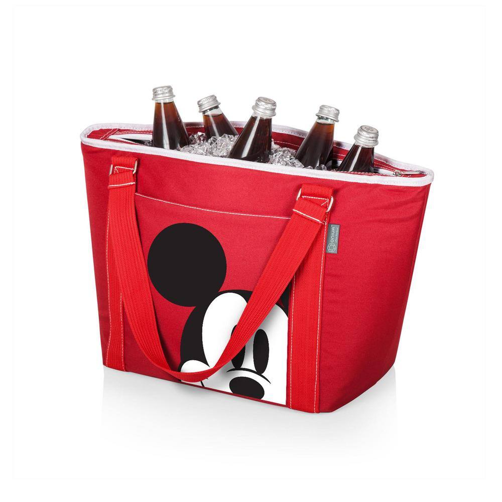 9 Qt. 24-Can Mickey Mouse Topanga Tote Cooler in Red - Hercitys