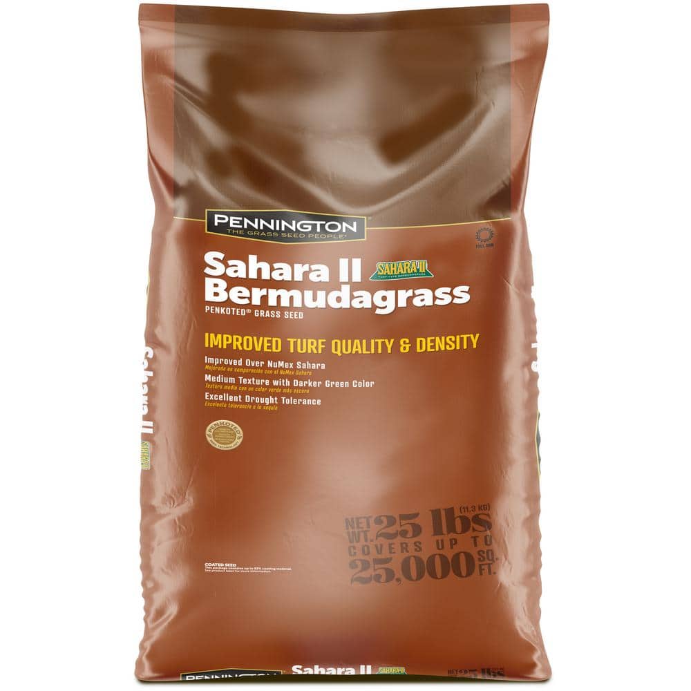 Sahara II Bermudagrass 25 lbs. 25,000 sq. ft. Full Sun Grass Seed - Hercitys