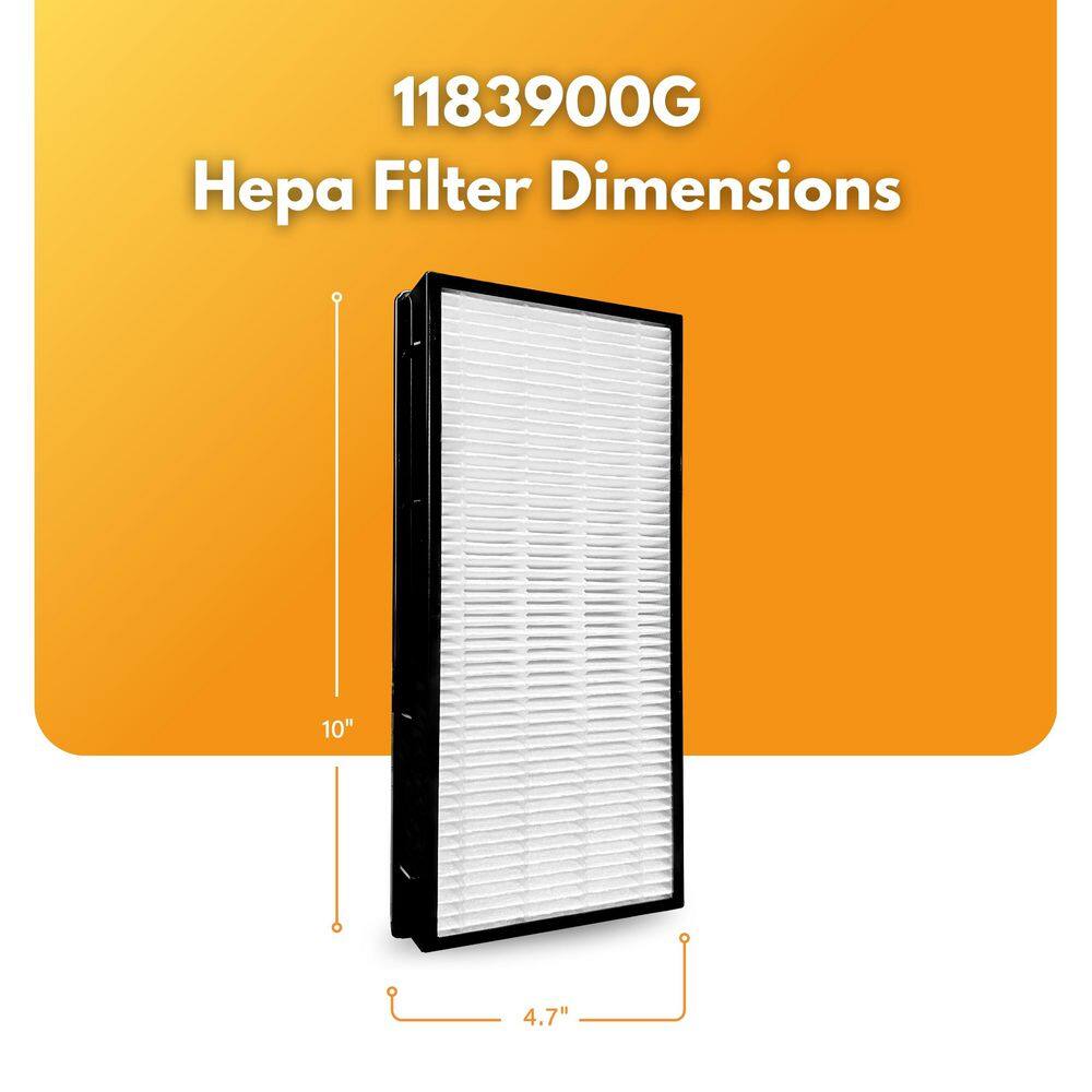 True HEPA Replacement Compatible with Whirlpool 1183900 Filter - Hercitys