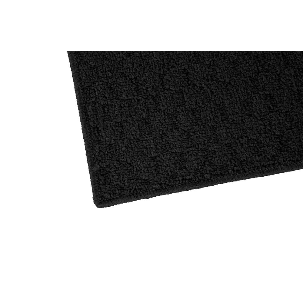 Town Square Black 5 ft. x 7 ft. Area Rug - Hercitys