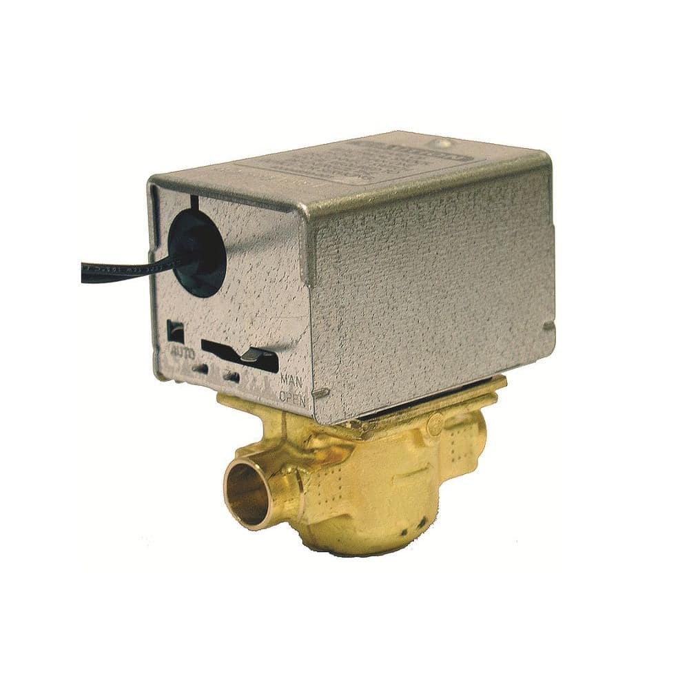 Tradeline 24-Volt 50/60 Hz 3/4 in. ID Sweat 2 Position Motorized Zone Valve - Hercitys