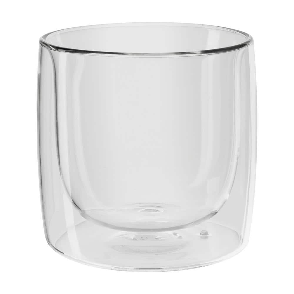 Sorrento 2-pc Double-Wall Tumbler Glass Set – Clear - Hercitys