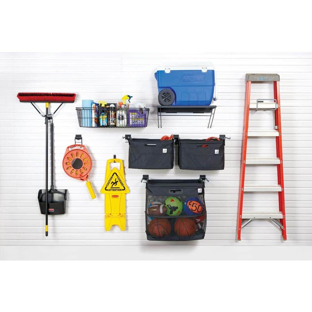 Slatwall 30 in. H Steel Basket - Hercitys