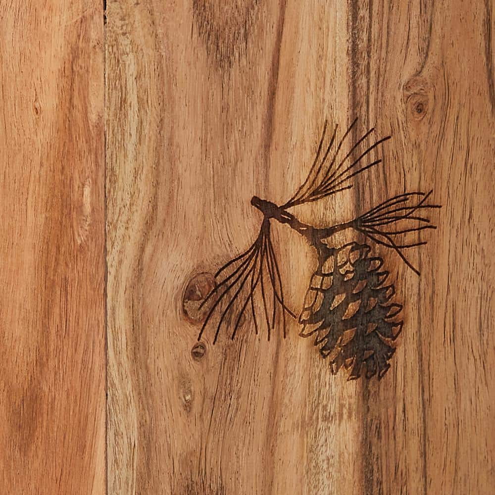 Rustic Wood Small Canister - Hercitys