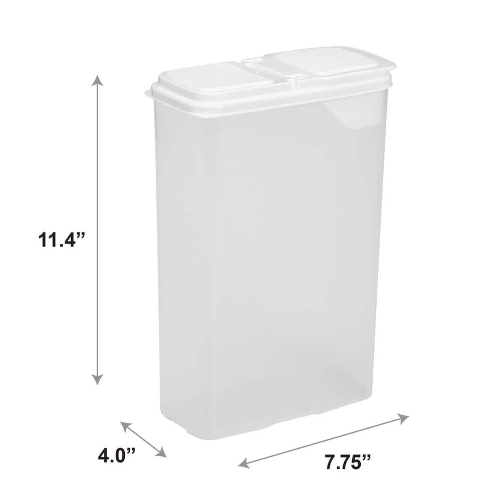 Storage Dispensers for Cereal, Snacks and More (Set of 2) - Hercitys