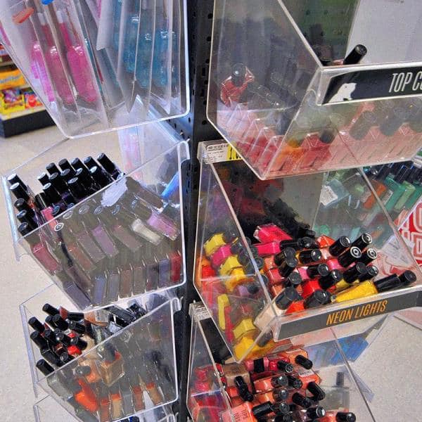 8 in. W x 6 in. D x 9 in. H Display Bucket With C-Channel (4 Pack) - Hercitys