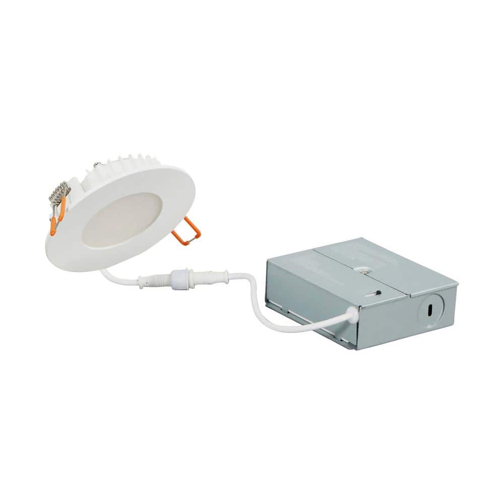 ValueLED 6 in. 1-Light White Selectable Slim Microdisk Flush Mount, 1200 Lumens (1-Pack) - Hercitys