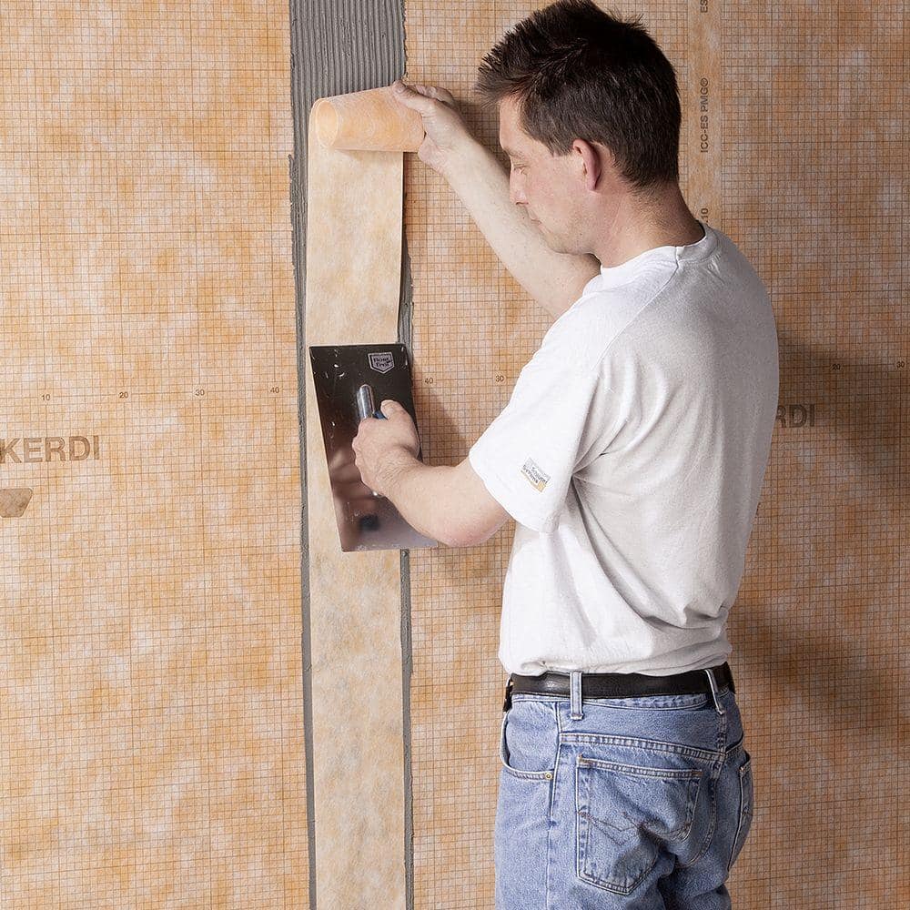 Kerdi-Band 5 in. x 16 ft. 5 in. Waterproofing Strip - Hercitys