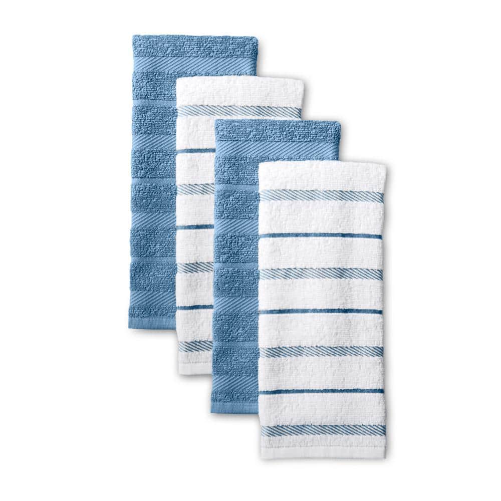 Albany Blue Kitchen Towel Set (Set of 4) - Hercitys