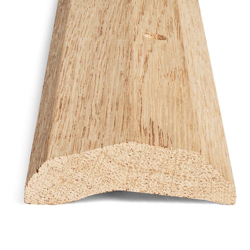 Oak Hardwood 2 in. x 36 in. Carpet Trim Transition Strip - Hercitys
