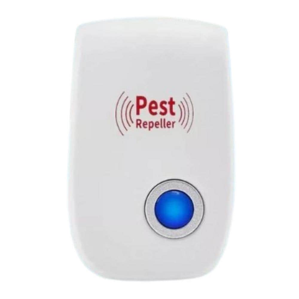 Ultrasonic Pest Reject Home Control Electronic Repellent Mice Rat Repeller in White Finish, 10-Pack - Hercitys