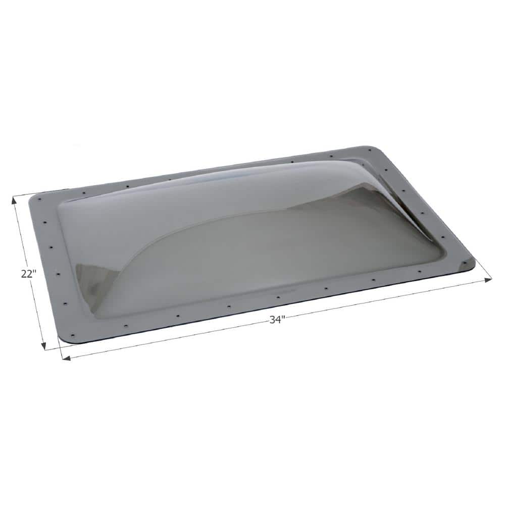 Standard RV Skylight, Outer Dimension: 22 in. x 34 in. - Hercitys