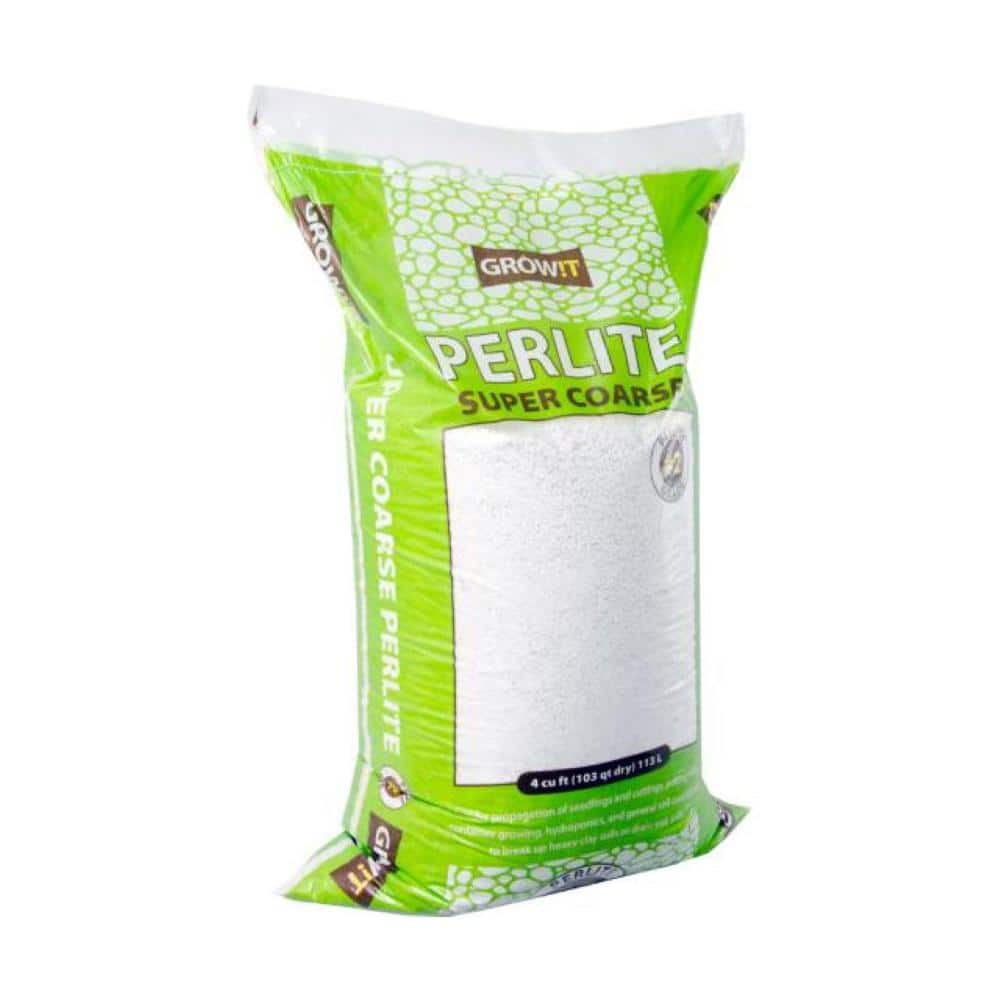 Super Coarse #2 Perlite for Hydroponic Greenhouses Gardens 4 cub. ft. - Hercitys