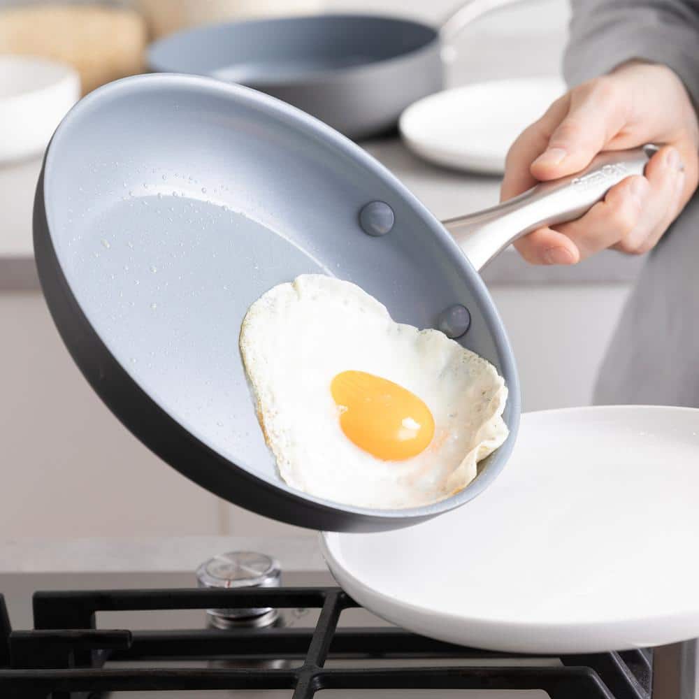 Lima 8 in. Hard Anodized Aluminum Ceramic Nonstick Frypan Skillet - Hercitys