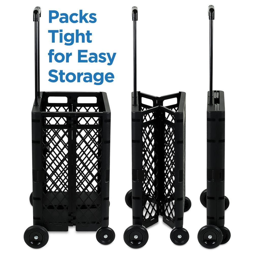 Mount-It Rolling Mesh Utility Cart - Hercitys