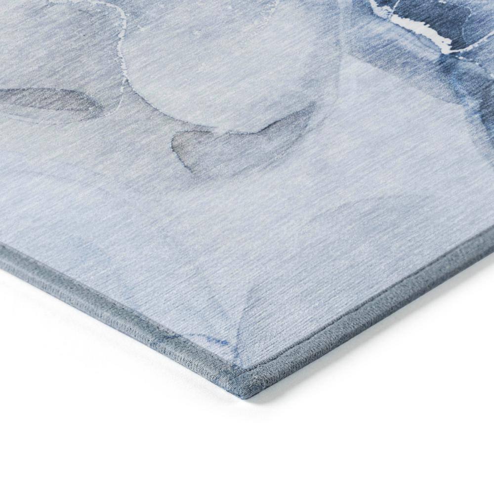Chantille ACN521 Blue 5 ft. x 7 ft. 6 in. Machine Washable Indoor/Outdoor Geometric Area Rug - Hercitys
