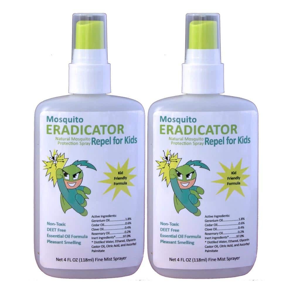 Mosquito Repellent for Kids Non-toxic and Natural Kid’s Strength Repellent and Protection Spray (2-Pack) - Hercitys