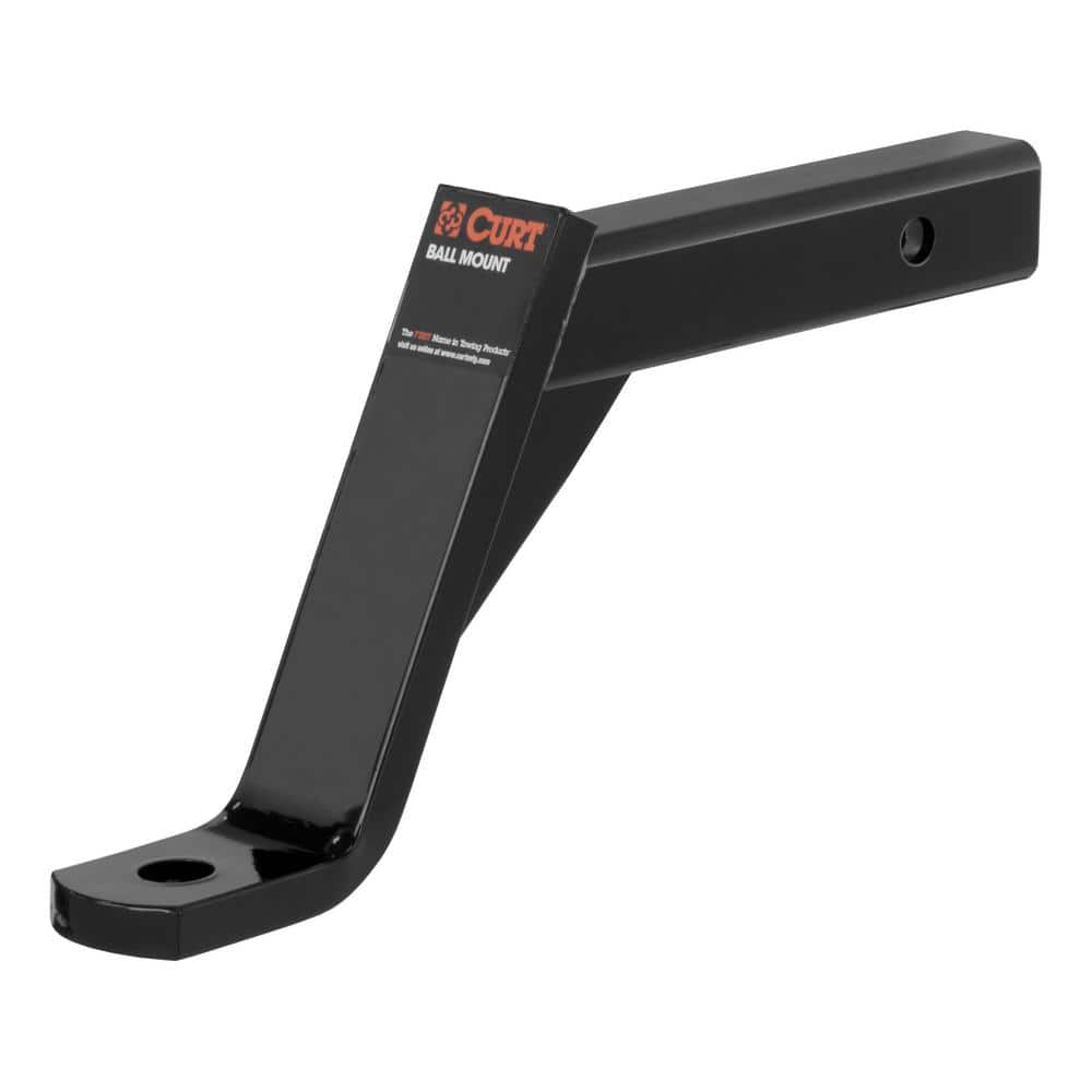 Class 3 5,000 lbs. 8 in. Drop Trailer Hitch Ball Mount Draw Bar (2 in. Shank, 13 in. Long) - Hercitys