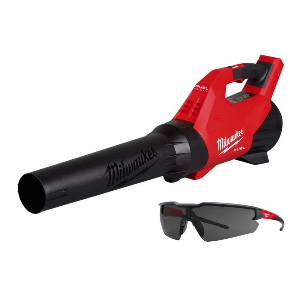 M18 FUEL 120 MPH 500 CFM 18V Brushless Cordless Battery Powered Leaf Blower with Tinted Safety Glasses - Hercitys