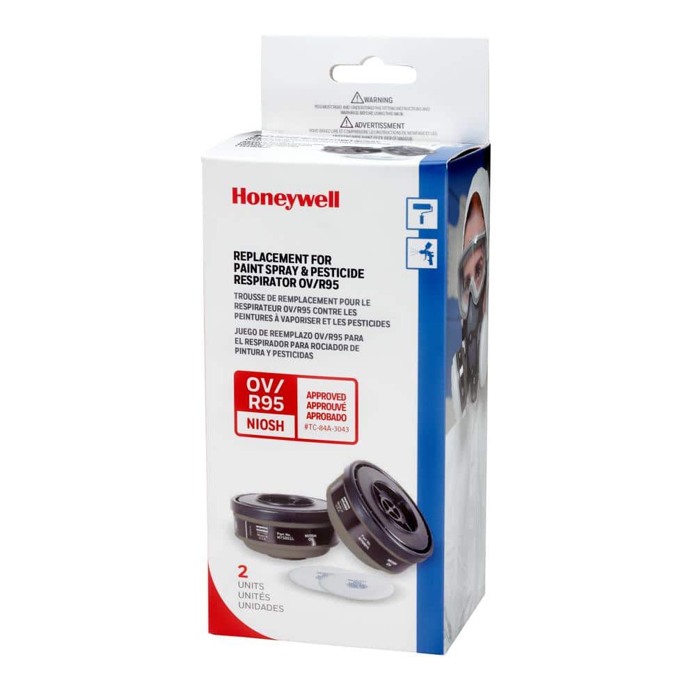 RAP-74040 OV/R95 Replacement Kit 2 ea. OV Cartridges/N95 Filters - Hercitys