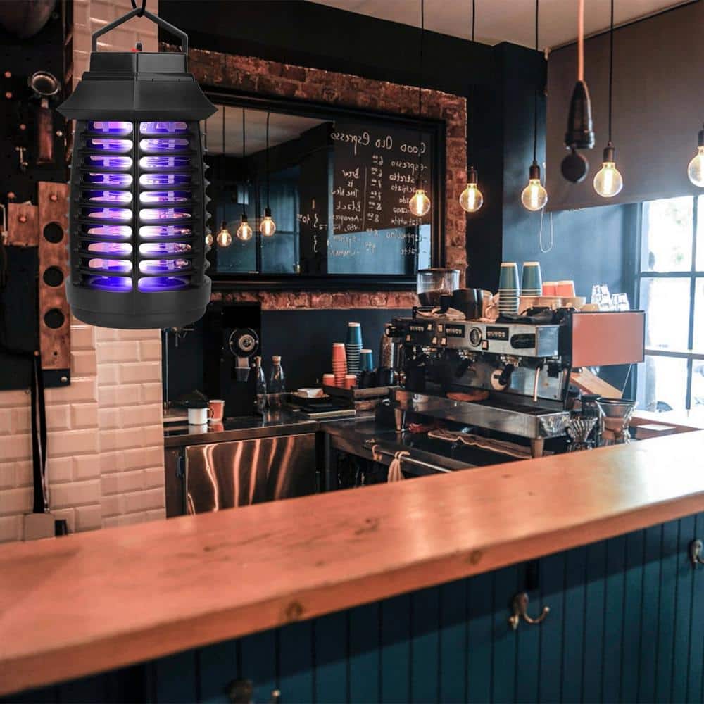 Electric UV Mosquito Killer Lamp Insect Killer Light Pest Fly Trap Catcher with Anti-Shock Protective Grids, Low Noise - Hercitys