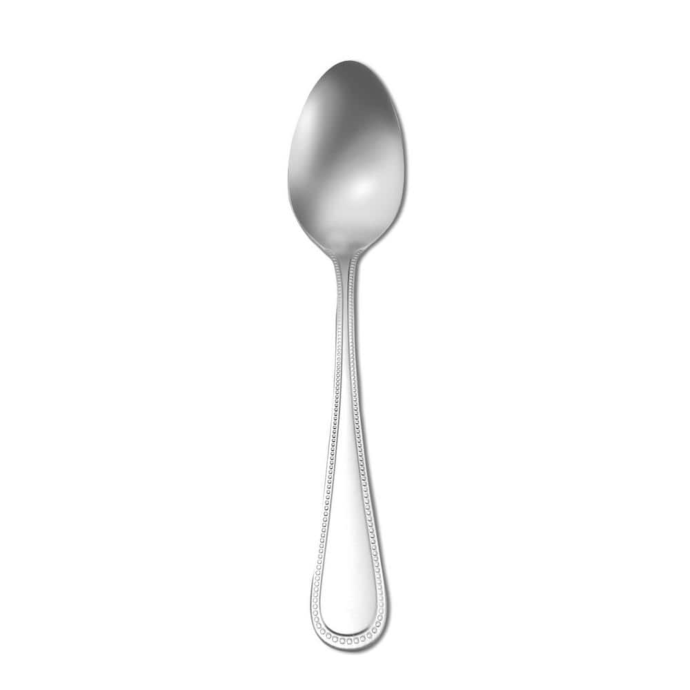 Pearl 18/10 Stainless Steel Teaspoons, U.S. Size (Set of 12) - Hercitys
