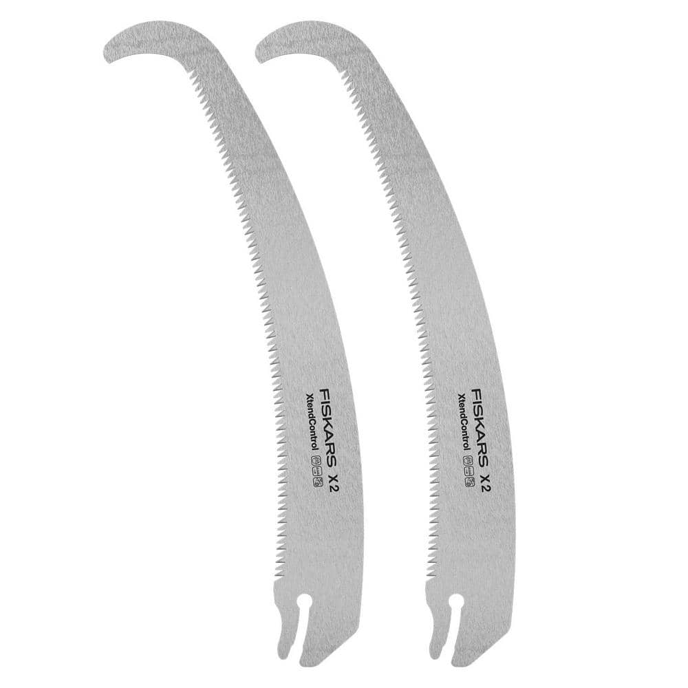 XtendControl 15 in. Steel Blade Tree Pruner Hook Bill Saw Replacement – 2 Blades - Hercitys