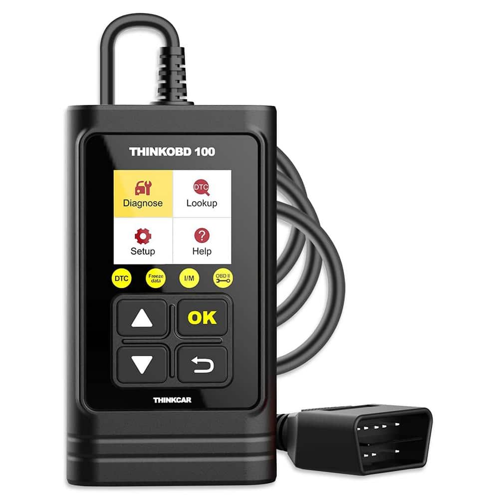 ThinkOBD 100 OBDII Code Reader/Eraser with Full 10-Mode Functionality - Hercitys